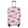 thumbnail image 1 of Luggage Cover Anti Scratch, Pink Butterfly Daisy Elastic Suitcase Protector Suitcase Covers for Luggage Fits 18-32 Inch Luggage, 1 of 6