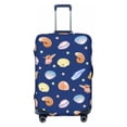thumbnail image 1 of Luggage Cover Anti Scratch, Shell Conch Blue Elastic Suitcase Protector Fits 18-32 Inch Luggage, 1 of 2