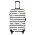 thumbnail image 1 of Luggage Cover Anti Scratch, Striped Funny Cute Duck Elastic Suitcase Protector Fits 18-32 Inch Luggage, 1 of 2