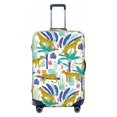 thumbnail image 1 of Luggage Cover Anti Scratch, Summer Leopard Elastic Suitcase Protector Fits 18-32 Inch Luggage, 1 of 2