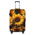thumbnail image 1 of Luggage Cover Anti Scratch, Vibrant Sunflower Blooms Elastic Suitcase Protector Fits 18-32 Inch Luggage, 1 of 2