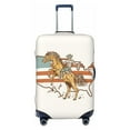 thumbnail image 1 of Luggage Cover Anti Scratch, Vintage Wild West Cowboy Elastic Suitcase Protector Suitcase Covers for Luggage Fits 18-32 Inch Luggage, 1 of 6