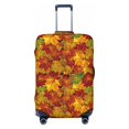 thumbnail image 1 of Luggage Cover Anti Scratch, Vintage maple leaf autumn Elastic Suitcase Protector Suitcase Covers for Luggage Fits 18-32 Inch Luggage, 1 of 6