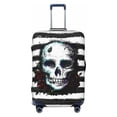 thumbnail image 1 of Luggage Cover Anti Scratch, Watercolor Skull Elastic Suitcase Protector Suitcase Covers for Luggage Fits 18-32 Inch Luggage, 1 of 6