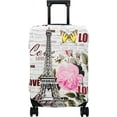 thumbnail image 1 of Luggage Cover Approved Travel Suitcase Protector Eiffel Tower Elastic Washable Baggage Covers for 18-20 inch Luggage(S), 1 of 6
