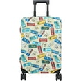 thumbnail image 1 of Luggage Cover Approved Travel Suitcase Protector Travel Lables Elastic Washable Baggage Covers for 25-28 inch Luggage (L), 1 of 6