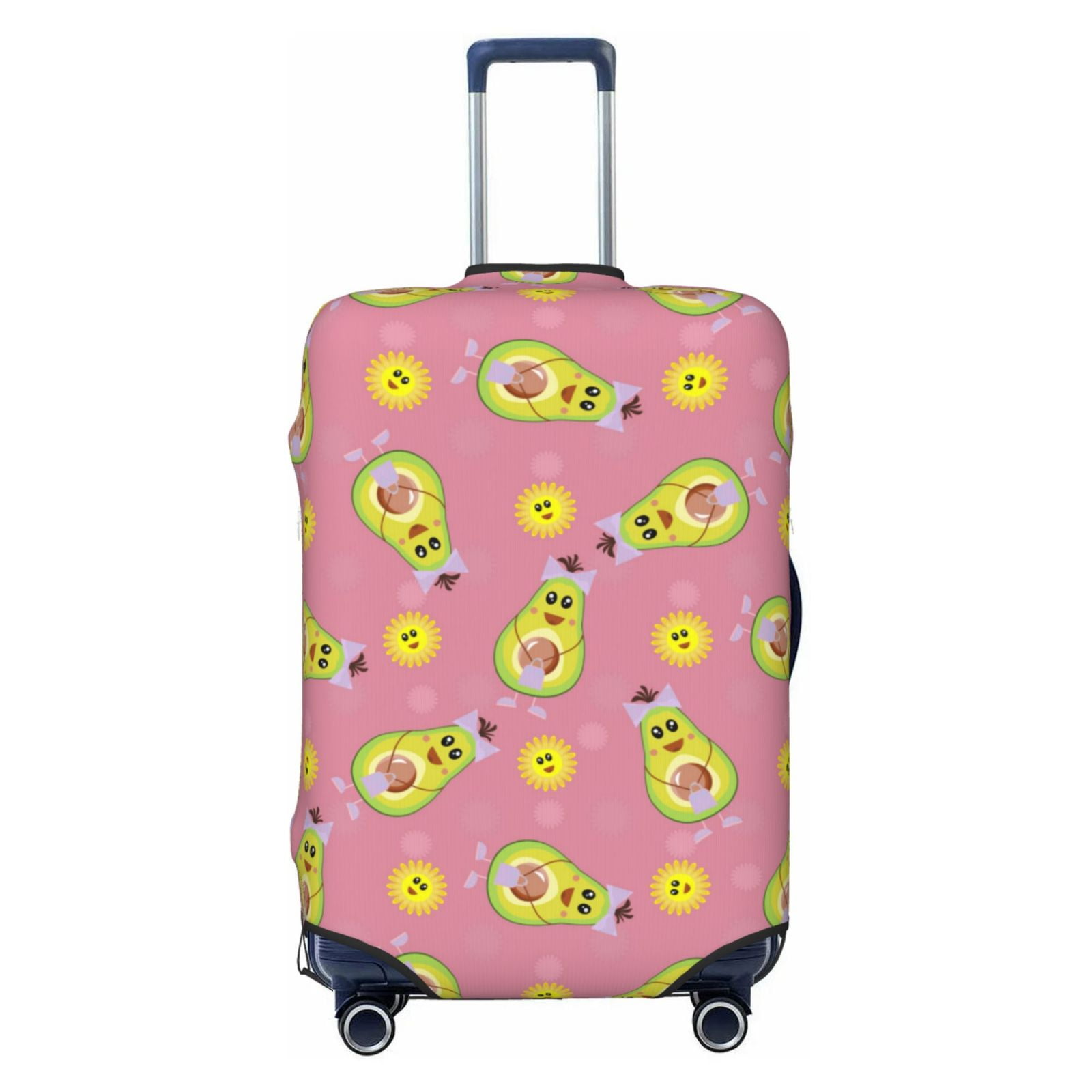 Moon Sun Pattern Print Luggage Cover Protector