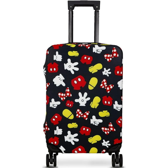 Luggage Cover Protector Travel Suitcase Covers Protective Skin for Carry On Baggage Fit 22-24 Inch Luggage