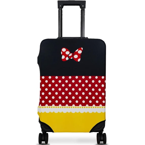 Luggage Cover Protector Travel Suitcase Covers Protective Skin for Carry On Baggage Fit 22-24 Inch Luggage
