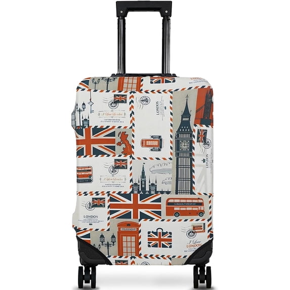 Luggage Cover Protector Travel Suitcase Covers Protective Skin for Carry On Baggage Fit 25-28 Inch Luggage