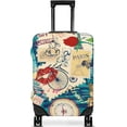 thumbnail image 1 of Luggage Cover Protector Travel Suitcase Covers Protective Skin for Carry On Baggage Fit 29-32 Inch Luggage, 1 of 6