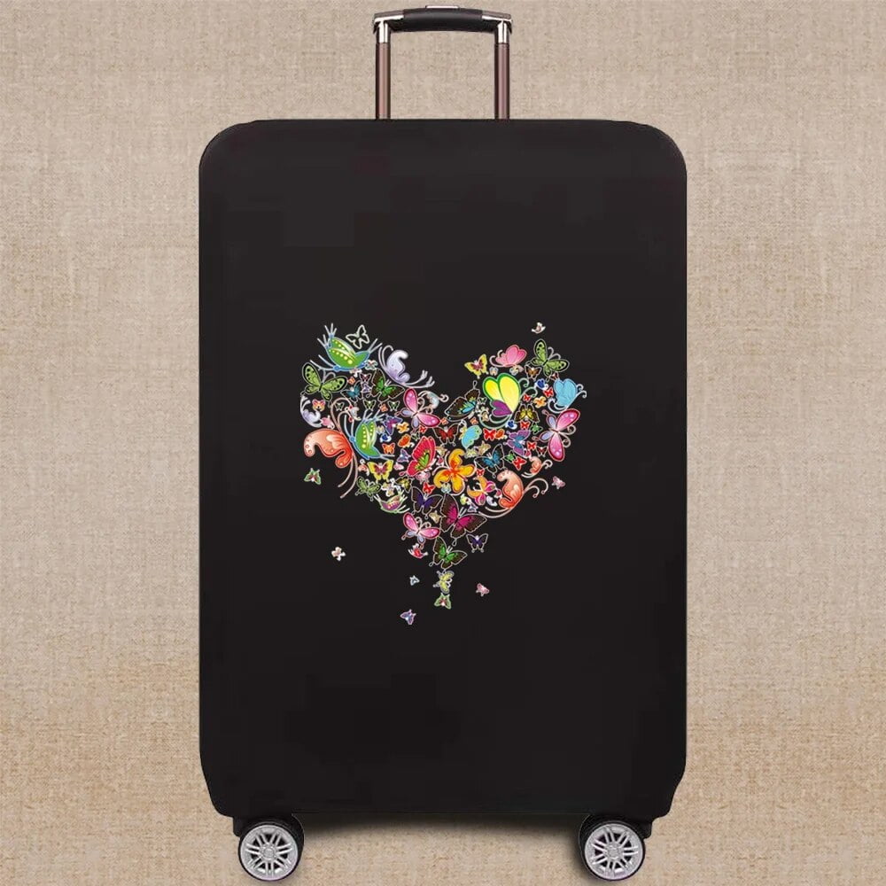 Luggage Cover Suitcase Protective Travel Accessories Love Series ...
