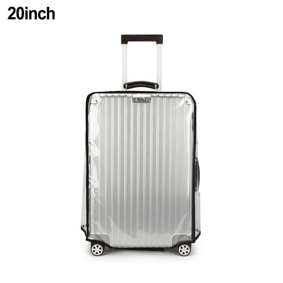 Luggage Cover Transparent PVC Travel Luggage Waterproof Suitcase Cover Washable Bag Suitcase Protective Case Dust Cover