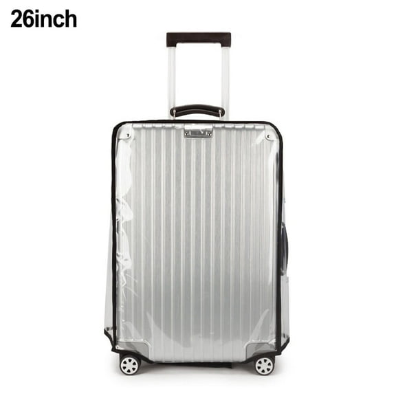 Luggage Cover Transparent PVC Travel Luggage Waterproof Suitcase Cover Washable Bag Suitcase Protective Case Dust Cover