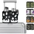 thumbnail image 1 of Luggage Cup Holder for Suitcases Travelers Accessories Carry on with Cup Holder Airplane Attachment Drinks Carrier Magic Tape Cup Portable Holder for Luggage Hold Two Coffee Mugs, 1 of 6