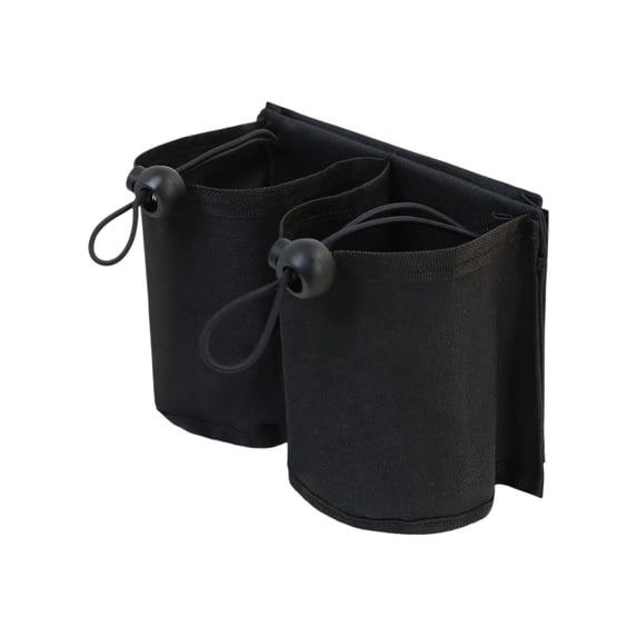 Luggage Cup Holder, Travel Cup Holder for Suitcase with Adjustable Strap, Portable Rolling Luggage Drink Holder for Coffee, Water Bottle, Travel Accessory