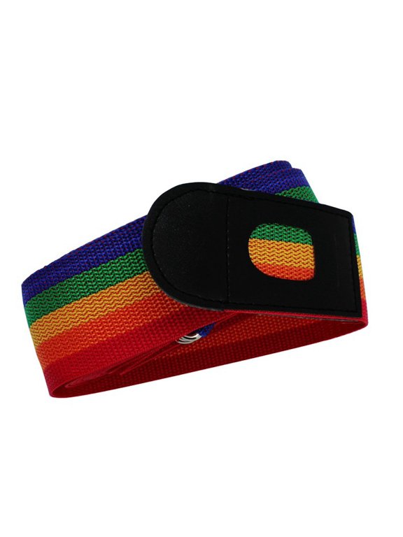 Luggage Fashionable Straps Cross Luggage Strap for Travel Rainbow