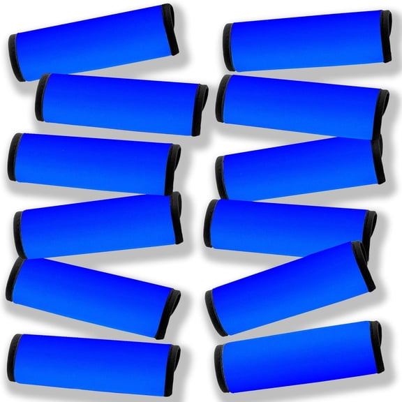 Luggage Handle Wrap 12 Pack-Bulk Luggage Handle Wraps For Suitcases Neoprene Handle Wraps/Cover/Grips For Carry on/Bag/Car Travel Accessories For Luggage (Mixed 4.0)