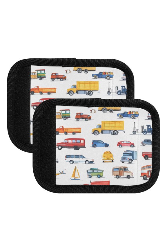 Luggage Handle Wrap for Suitcase 2 Pack Luggage Tag Identifiers for Travel Accessories Car Trucks Boats Planes