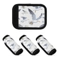 thumbnail image 1 of Luggage Handle Wrap for Suitcase 4 Pack Luggage Tag Identifiers for Travel Accessories Seagulls Flying, 1 of 6