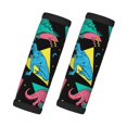 thumbnail image 1 of Luggage Handle Wraps for Suitcase - Suitcase Tags Identifiers for Suitcases, Cartoon Dinosaurs Kids Fun Luggage Handle Covers, Travel Luggage Accessories Essentials for Flying, 1 of 6