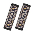 thumbnail image 1 of Luggage Handle Wraps for Suitcase - Suitcase Tags Identifiers for Suitcases, Conch Shells Print No.906 Fun Luggage Handle Covers, Travel Luggage Accessories Essentials for Flying, 1 of 6