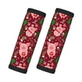 thumbnail image 1 of Luggage Handle Wraps for Suitcase - Suitcase Tags Identifiers for Suitcases, Festive Style Cute Pig Pink Fun Luggage Handle Covers, Travel Luggage Accessories Essentials for Flying, 1 of 6