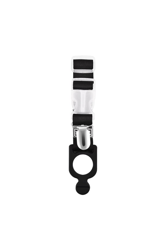 Luggage Hanging Clips Set Of 3 For Travel Strap Hook Backpack Accessories Black