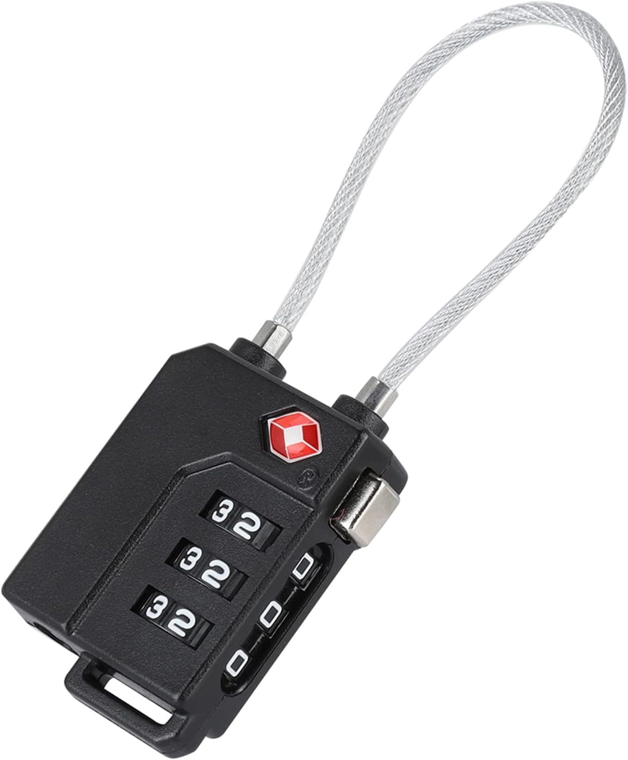 Luggage Locks,Baggage Locks,3Digit Password Steel Wire Lock Customs