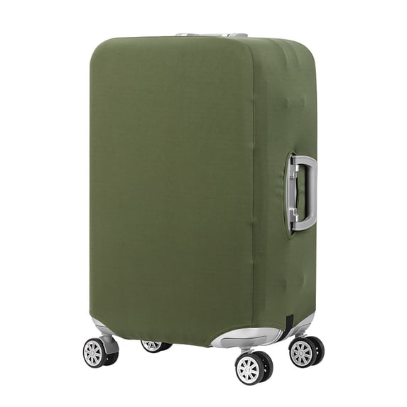 Luggage Protector Elastic Stretch Suitcase Cover for Travel Bag Protection Against Scratches Dust and Dirt Army Green L
