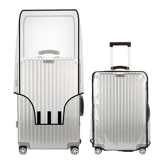 Luggage Protector Suitcase Cover Clear Suitcase Cover Protectors Luggage Cover Water Proof For Wheeled Home Textile Storage Easy To Use