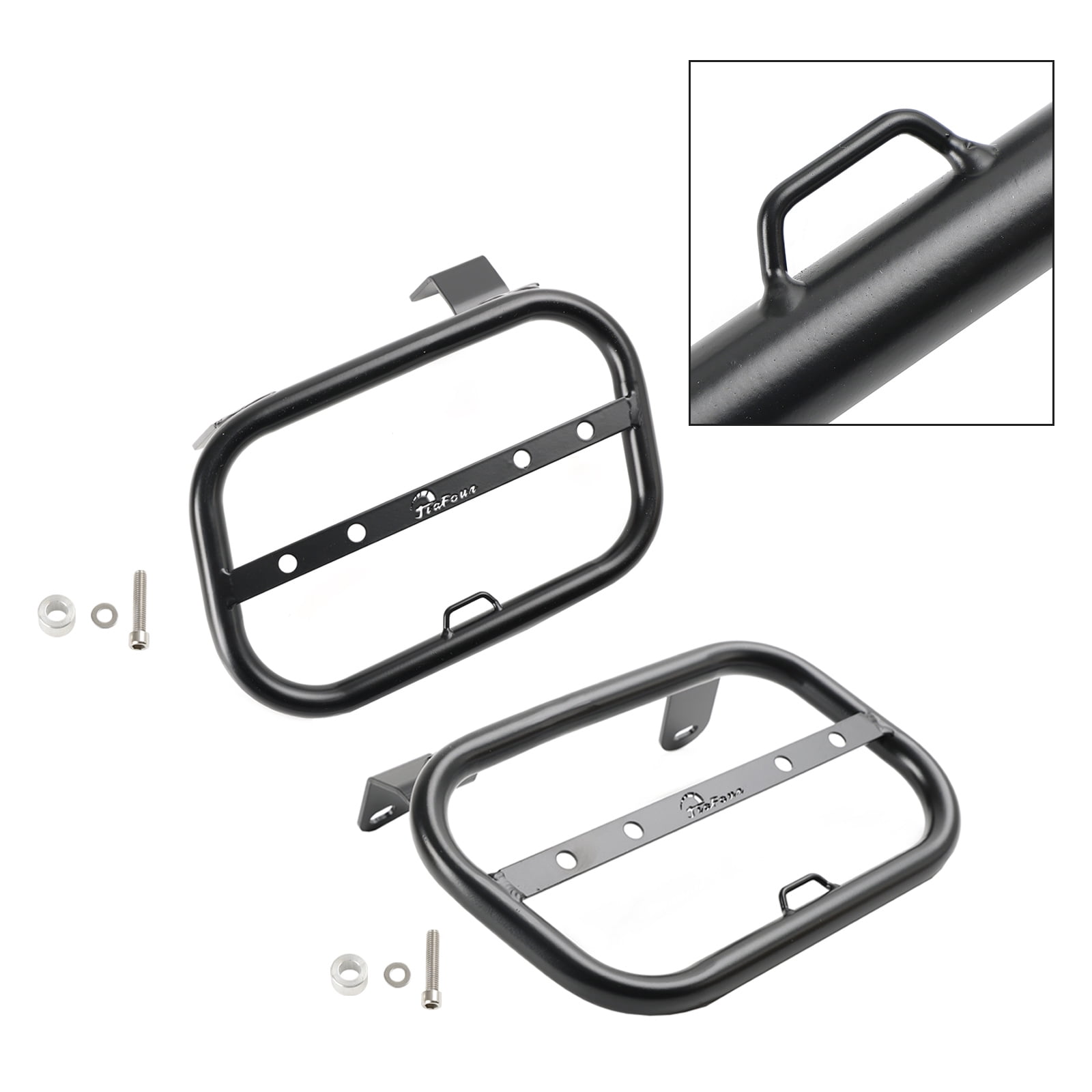 Xsr 700 Rack Luggage Rack Side Saddle Bag Mount Bracket For Yamaha XSR 700 2017-2023 ...