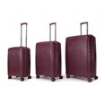 Luggage Set 3 Pieces, Hard Shell Luggages with Telescopic Handle and