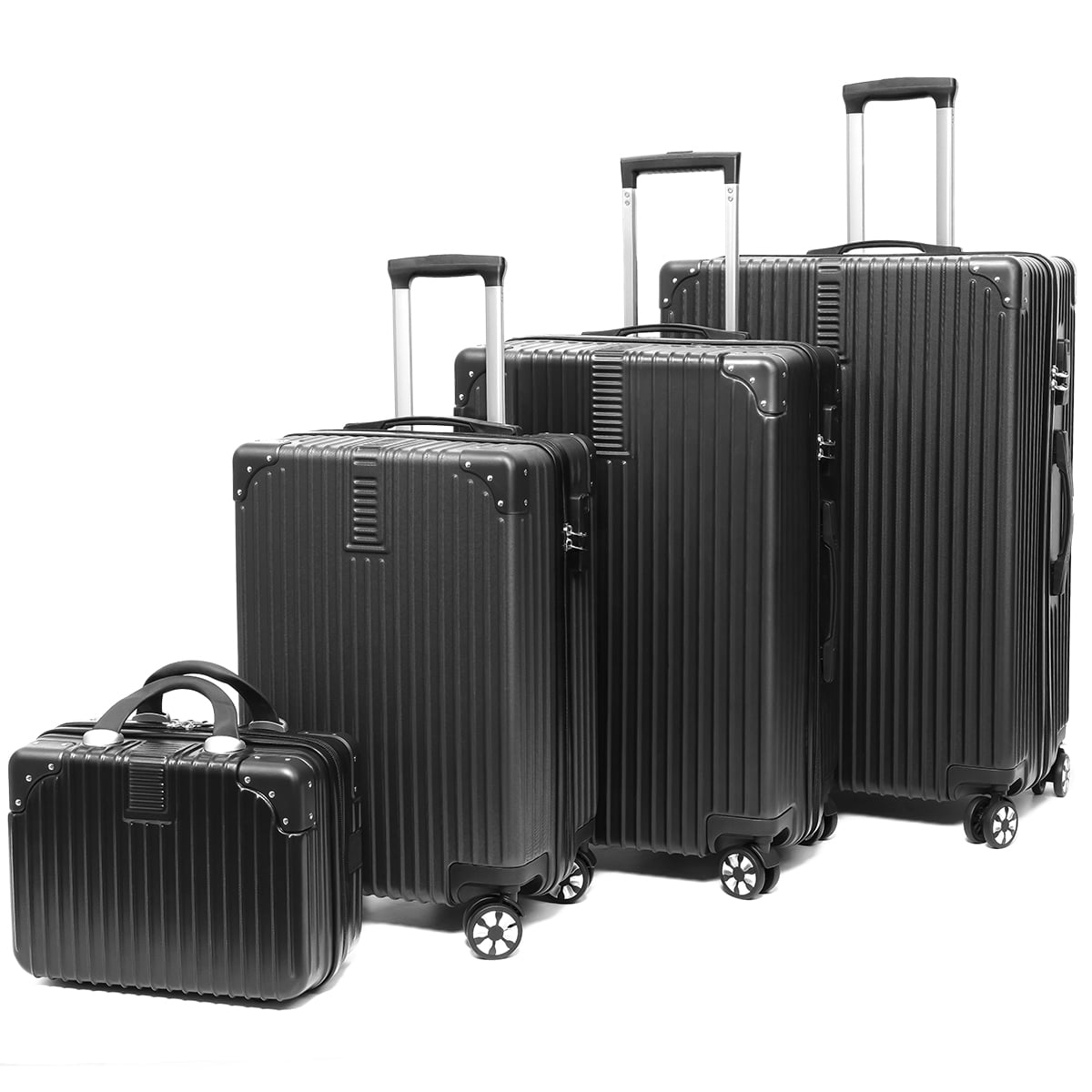 Luggage Set Deals 4 Piece Luggage Sets, ABS hardshell Luggage Case