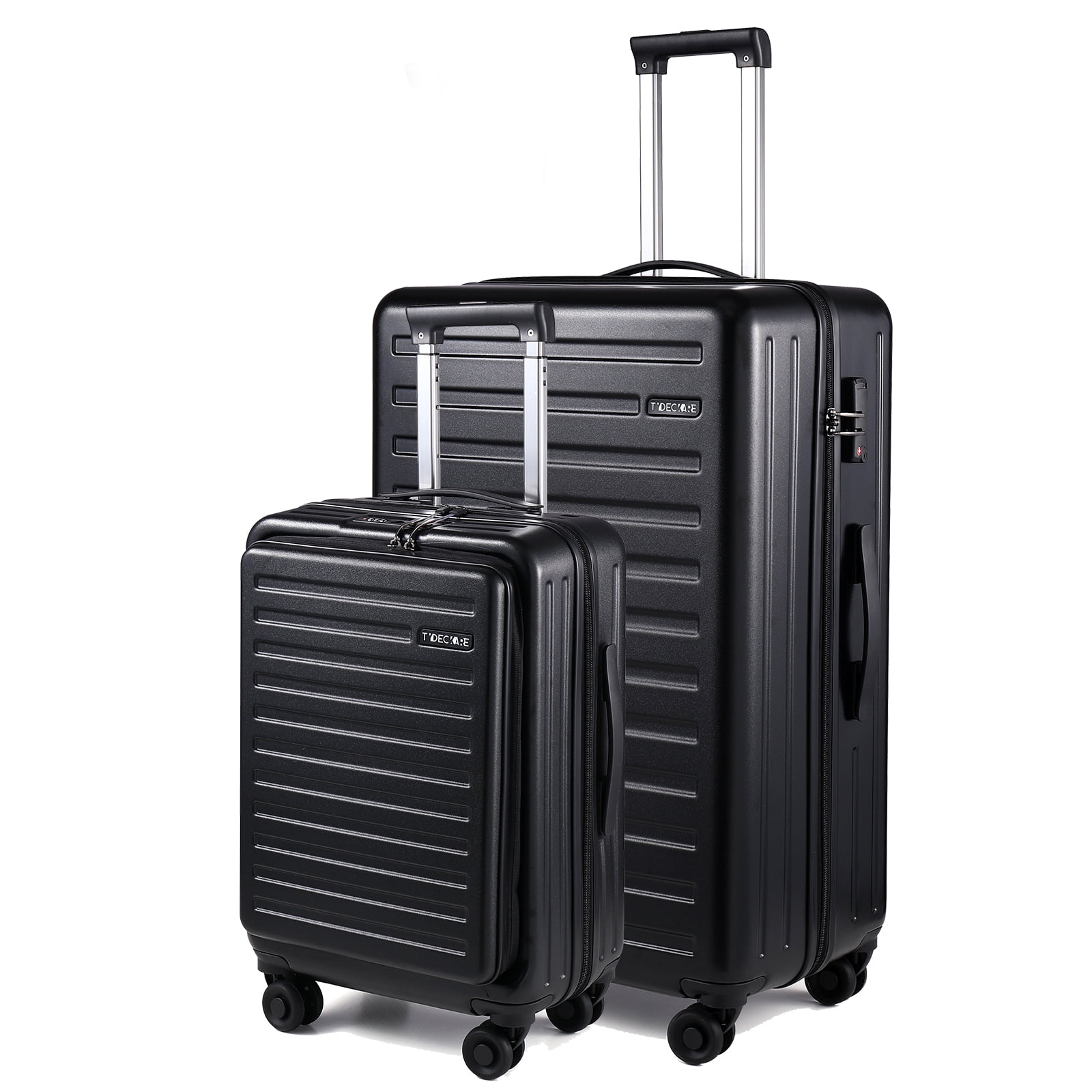 TydeCkare 2 Piece 20/28 Inch ABS+PC Luggage Sets Lightweight with