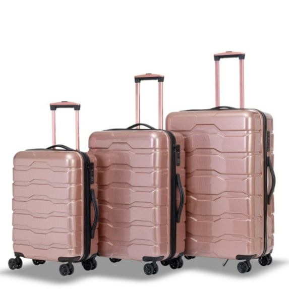 Luggage Sets 3 Piece, Carry On Luggage 20/24/28 inch Hardshell Checked Luggage 28inch Lightweight Suitcase Sets Travel Select TSA Approved Luggage With Double Spinner Wheels