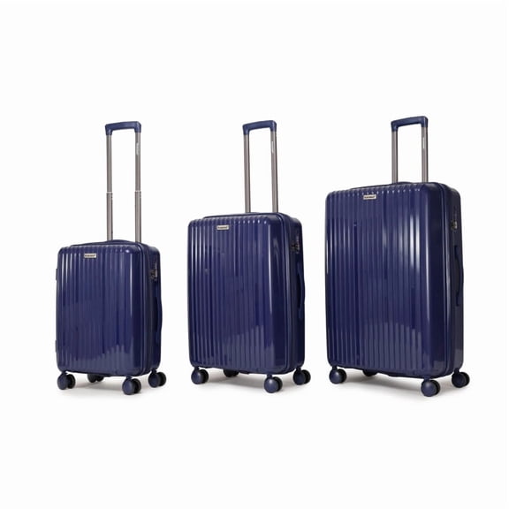 Luggage Sets 3 Piece,Luggage Set PP Material Travel Suitcase Set With Spinner Wheels for Men Women, 20''/24''/28''