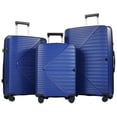 thumbnail image 1 of Smicure Luggage Sets 3 Piece with Spinner Wheel, Hardside Suitcase Set with TSA Lock, Lightweight Travel Luggage for Men and Women, Blue, 1 of 8