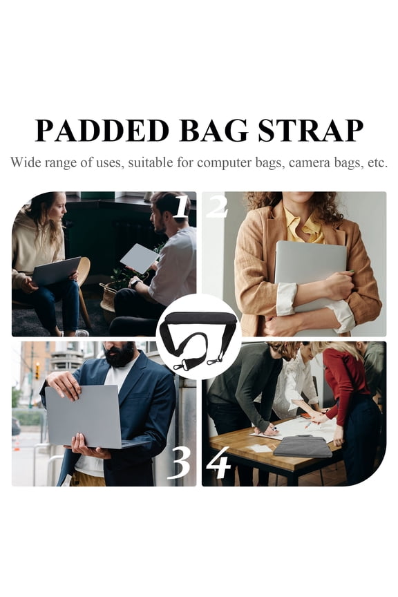 Adjustable Padded Luggage Strap for Back to School, Bag Strap 135x8.5cm, 1 Piece