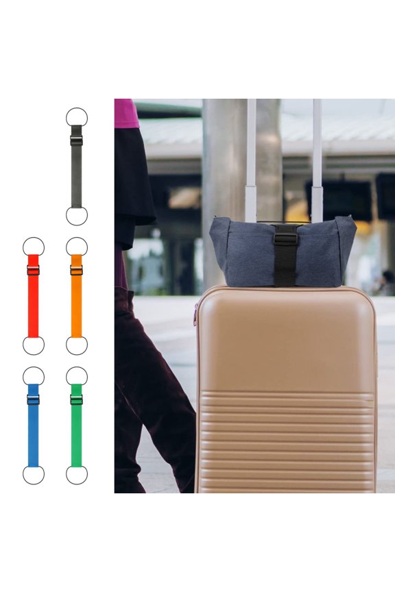 Luggage Strap, Travel Bag, Fixing Strap, Elastic Rope Binding, for Securing Luggage, Hanging Straps Gift | Green KTFgvq