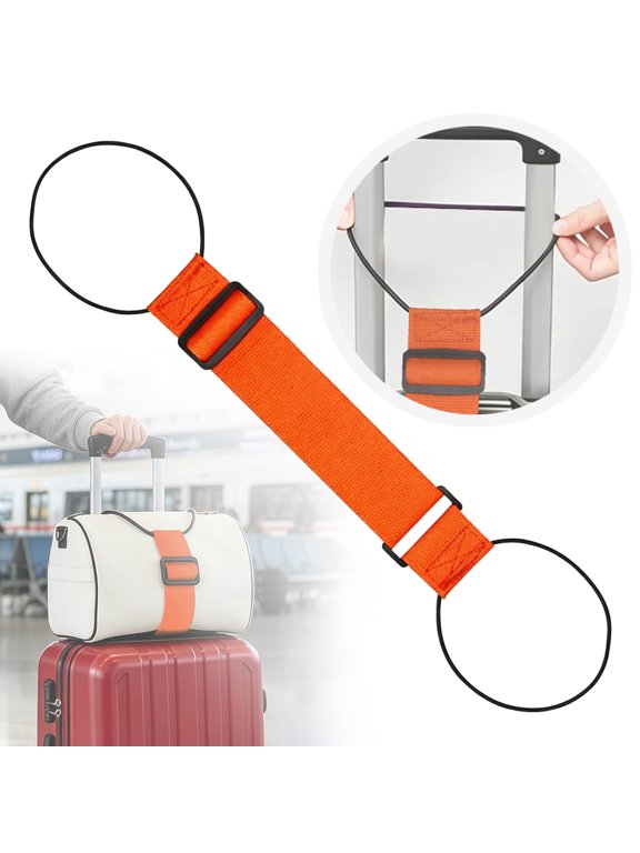 Luggage Straps for Suitcases,Strong Adjustable Luggage Connector Straps,Luggage Belt,Elastic Suitcase Straps,Travel Straps for Luggage,Flexible Luggage Accessories Elastic Fastening Bag Strap 1Pcs