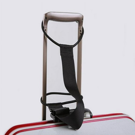 Luggage Straps for Travel Bags | Elastic Tie Down Rope to Secure Suitcase on Rolling Carry-On | Hands-Free Travel Accessory for Airplane, Train, and Business Trips