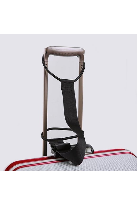 Luggage Straps for Travel Bags | Elastic Tie Down Rope to Secure Suitcase on Rolling Carry-On | Hands-Free Travel Accessory for Airplane, Train, and Business Trips