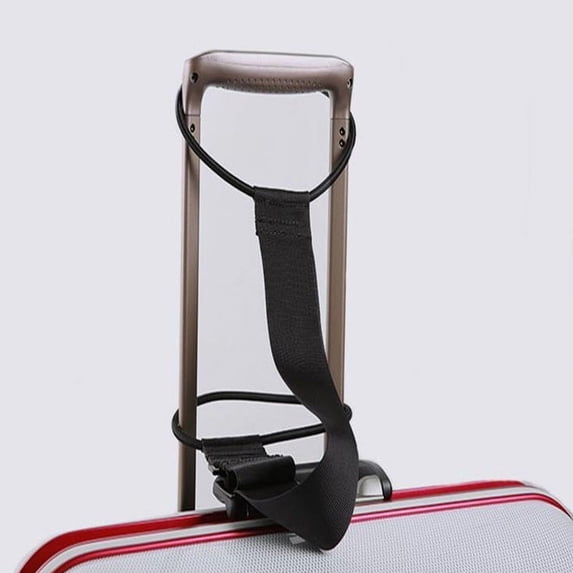 Luggage Straps for Travel Bags | Elastic Tie Down Rope to Secure Suitcase on Rolling Carry-On | Hands-Free Travel Accessory for Airplane, Train, and Business Trips
