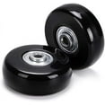 Luggage Suitcase Replacement Wheels Rubber Swivel Caster Wheels