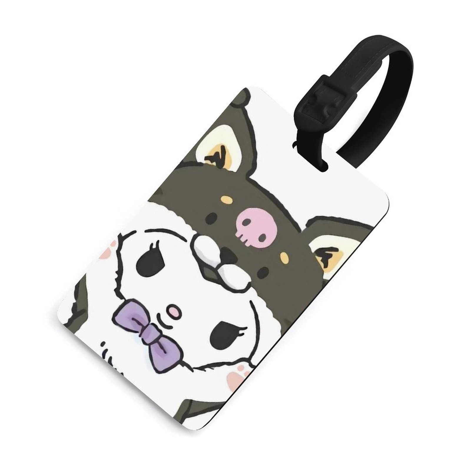 Luggage Tag Sanrio_Kuromi for Suitcases Bag Baggage Travel Accessories