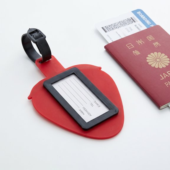 HINTRMENT Red Luggage Tags for Suitcases with Fine Workmanship