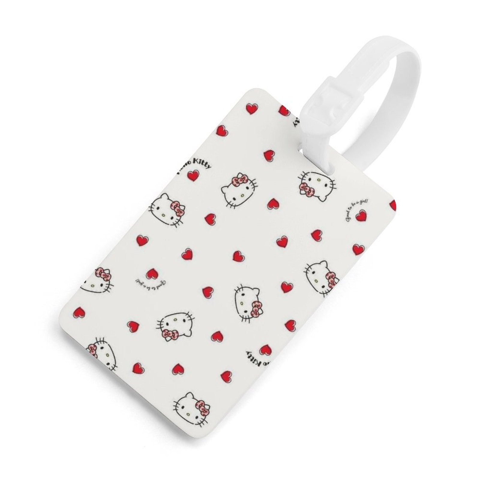 ハローキティ Luggage Tag for Suitcases Bag Baggage Travel Tags with Name ID