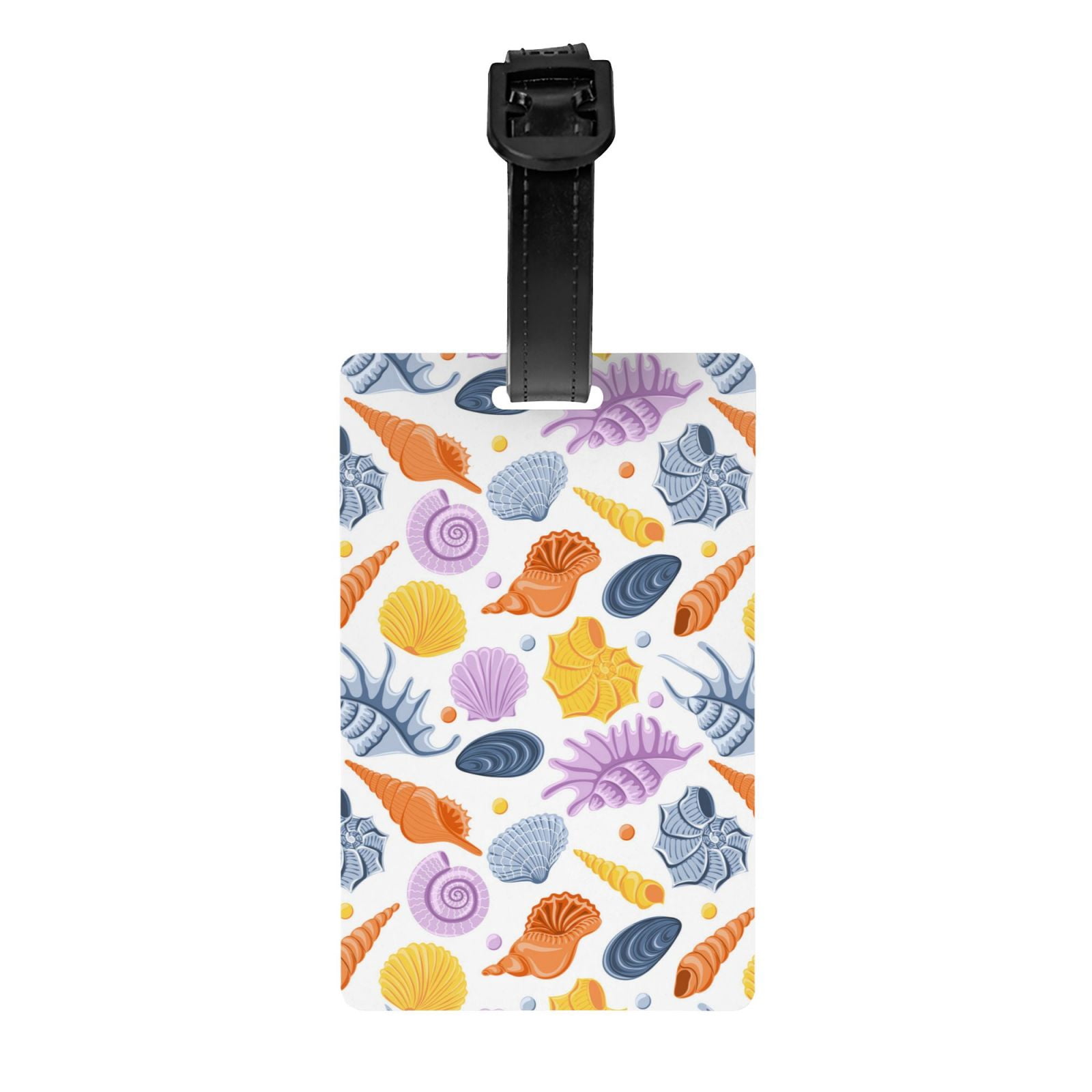 Luggage Tags - Cartoon Shell Conch PVC Luggage Tags for Suitcases ...