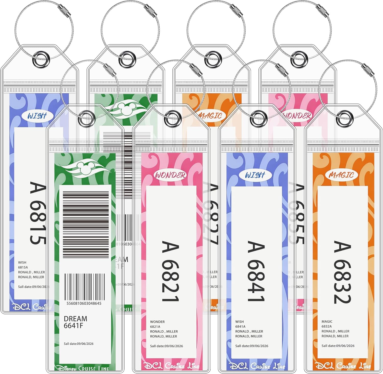 Luggage Tags Travel Essentials & Cruise Essentials for NCL, Princess ...
